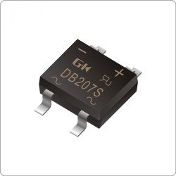 Cầu diode dán 2A 1000V DB207S