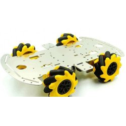 Bộ khung xe 4 bánh Mecanum 4WD 