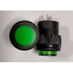 Nút nhấn giữ có đèn phi 16 R16-503AD 3A 250V