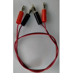 Dây nối 2 đầu Jack bắp chuối 50cm 