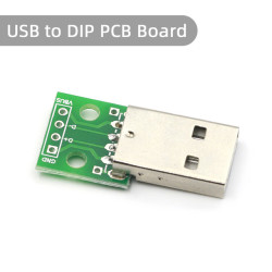 Đế ra chân USB A đầu đực
