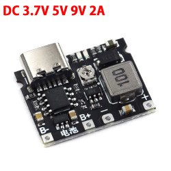 Mạch sạc và bảo vệ pin 1s cổng USB C tích hợp tăng áp pin 3.7V