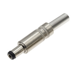 Jack DC 5.5*2.1mm đực kim loại