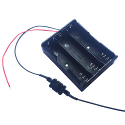 Đế 3 pin 18650 song song có công tắc