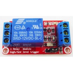 Module 1 Relay với opto cách ly kích H/L (12VDC)