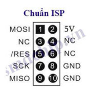 Mạch nạp USB ISP (vỏ nhôm)