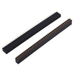 Rào cái vuông đôi chân thẳng 2x40 2.54mm